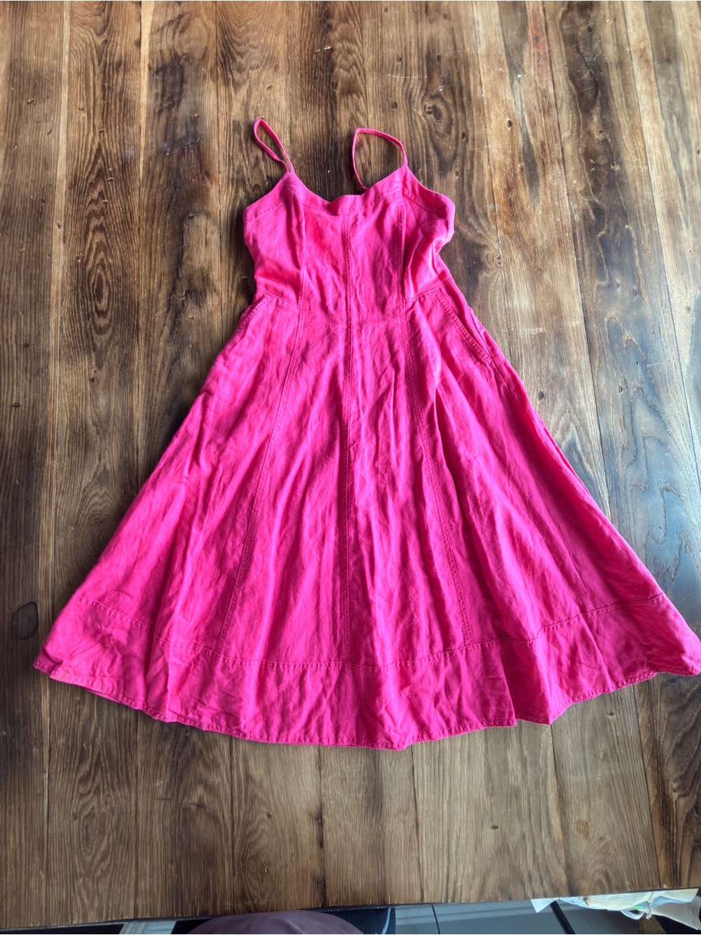 Banana Republic Hot Pink Spaghetti-Strap Sundress